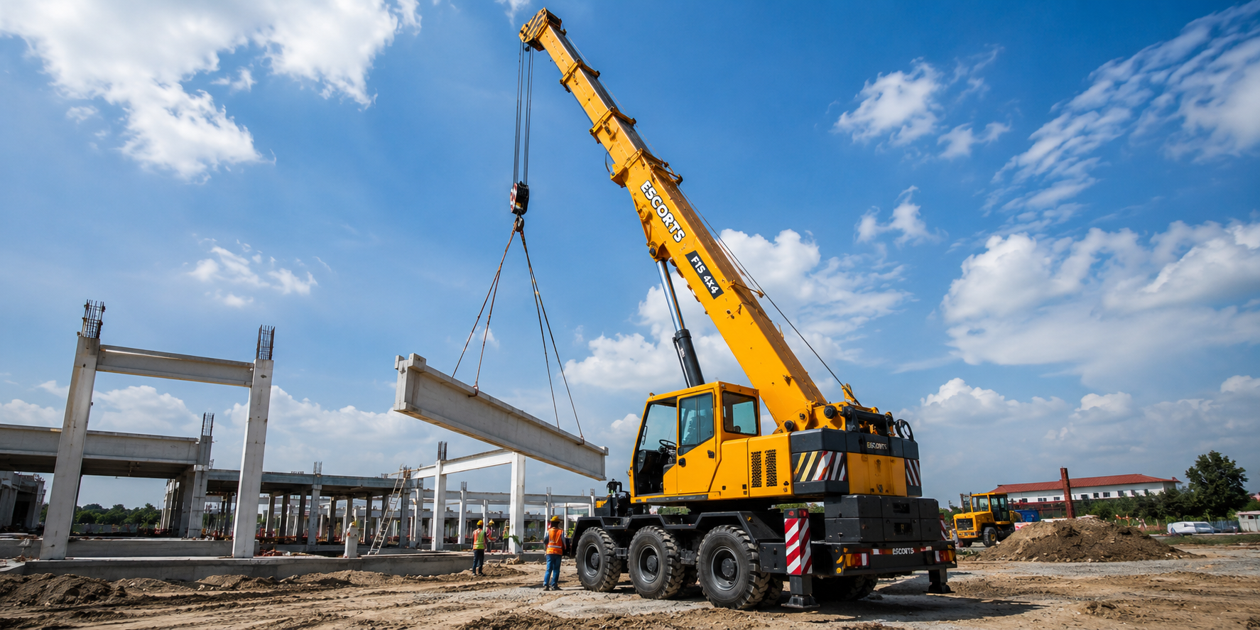 Construction rental machine photo