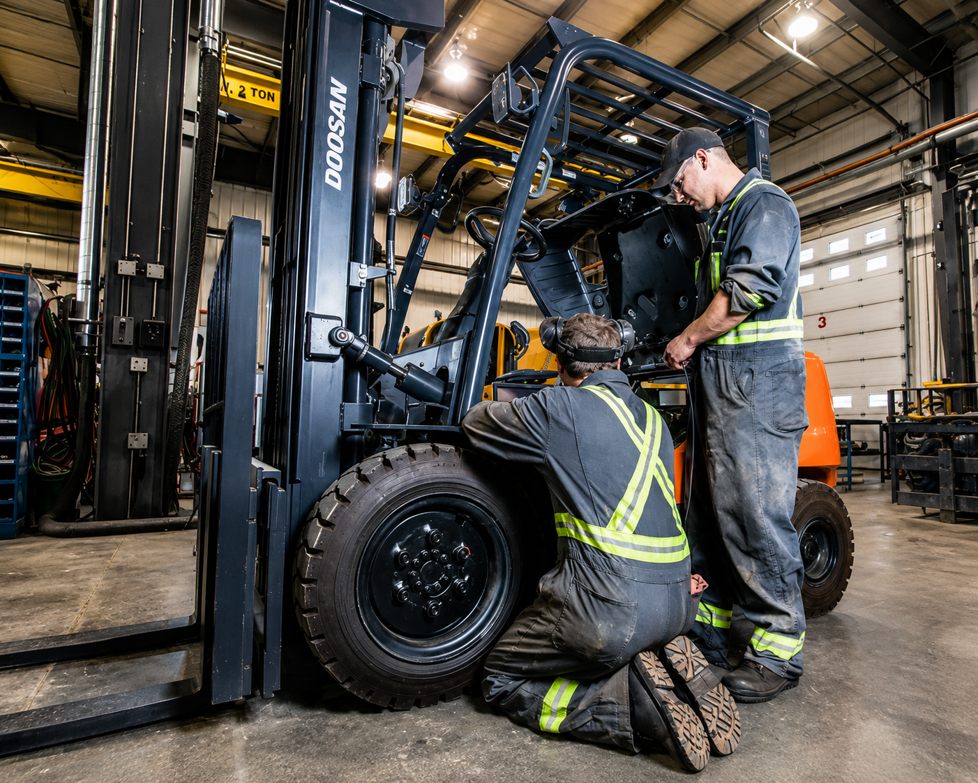 Heavy machinery parts